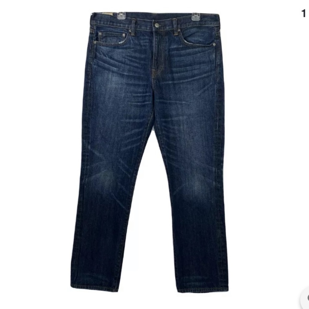 J Crew Mens 770 Kaihara Selvedge Denim Jeans 36x30
